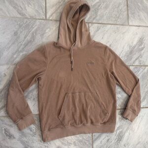 Boss By Hugo Boss Mens Brown Hoodie Size M With Small Hole In Lower Back